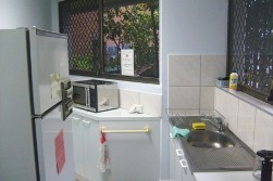 kitchen for parents and kids learning English at AICOL