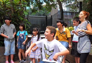 Young Learners' class at AICOL
