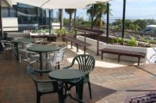 Broadwater views from this AICOL outdoor area