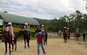 Horse riding