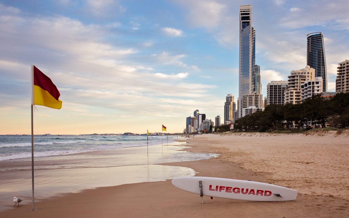 Surf Life Saving at Gold Coast Australia