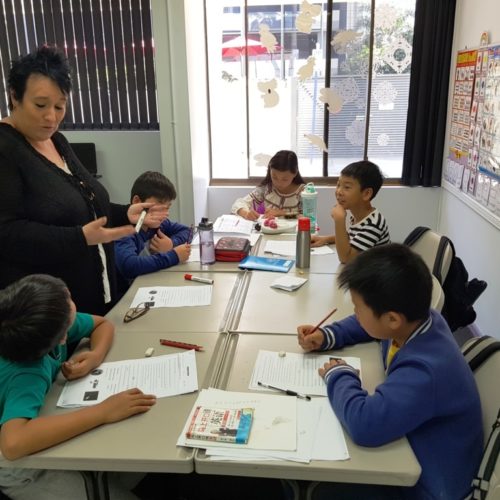 Young learner class at AICOL Gold Coast English school