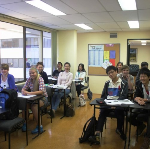 EAP class at AICOL English school in Australia