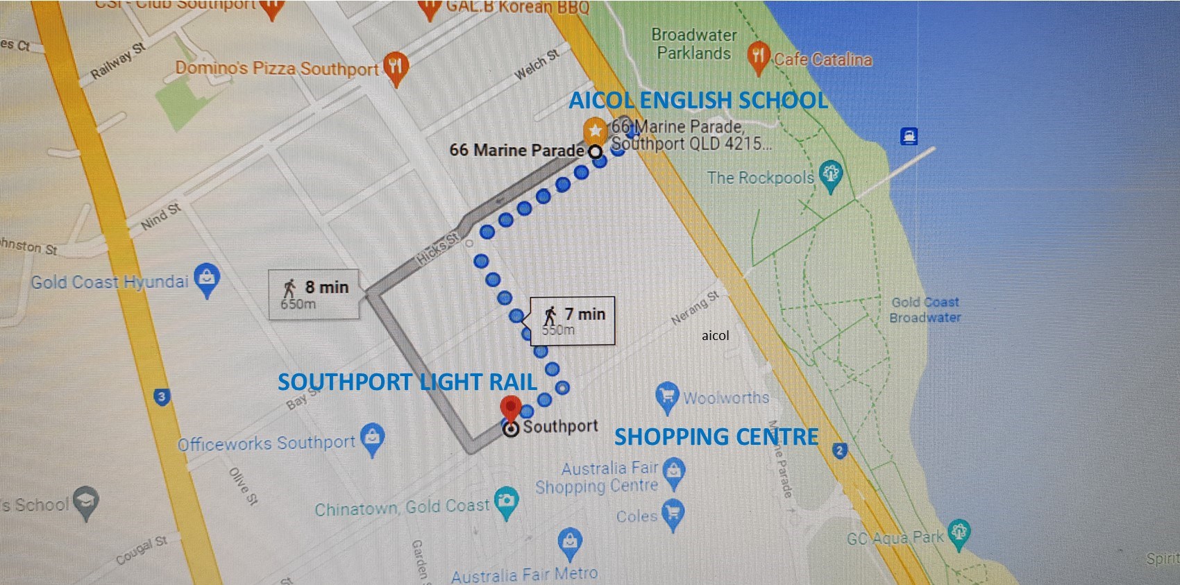 AICOL location map